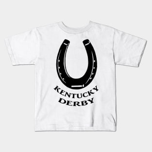 Horseshoe Kentucky Derby Kids T-Shirt